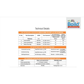 Action Tesa Boilo  8mm to 18mm with 21 years warranty 8x4 sheet (BOILO BWP-HDF)