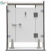 Modular Toilet Partition with 12mm HPL Sheet & SS304 Hardware