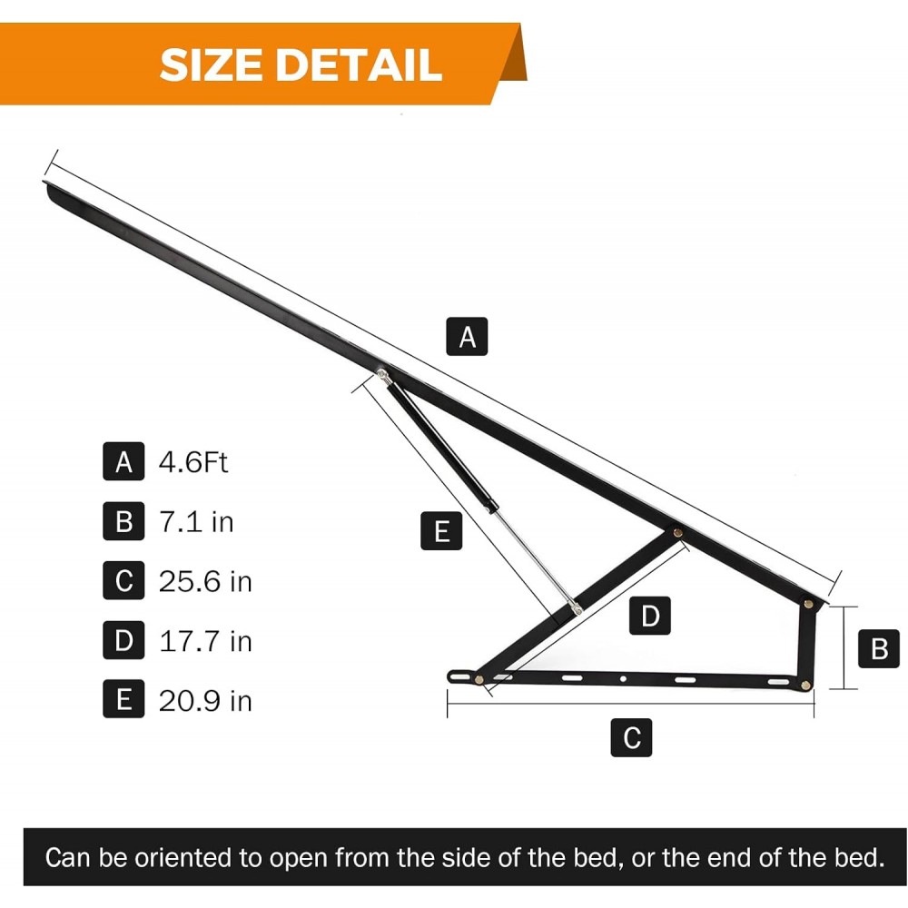 bed lifter Gas Pumps with Frame Double Bed Lifter Fitting Size-5ft Hydraulic Gas Pump Capacity 75kg,120kg,150kg,175kg,200kg Size-5ft with pump full set