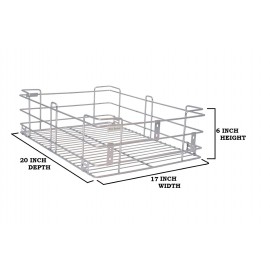 SS  202 Kitchen Basket Wire 5mm+3mm 6 pcs set