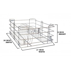 SS  202 Kitchen Basket Wire 5mm+3mm 6 pcs set