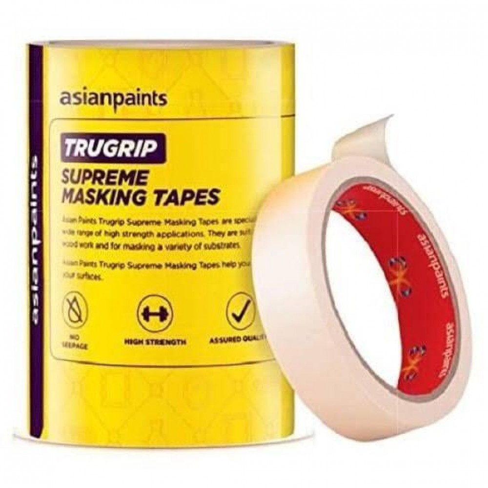 Asain paint  Masking Tape for carpenter or Painter 1 Tube 24mm X 20 Mtrs