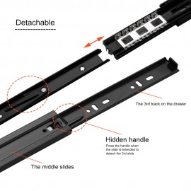 Ozone Telescope  Sliding Channel heavy Duty 12 to 24 Inches 