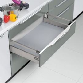 Tandem Slim Drawer Box System with Load Capacity Upto 45 Kg (Grey, 22 Inch  )