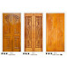Teakwood Panel CNC Double Door – Precision-Crafted Elegance for Modern Interiors thickness 32mm+32mm 