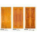 Teakwood Panel CNC Double Door – Precision-Crafted Elegance for Modern Interiors thickness 32mm+32mm 