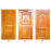 Teakwood Panel CNC Door – Precision-Crafted Elegance for Modern Interiors thickness 32mm+32mm 
