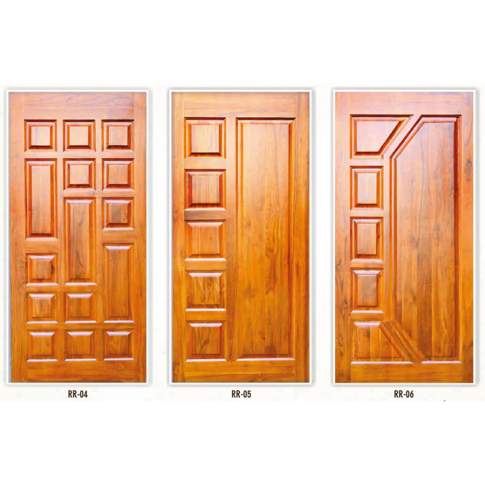 Teakwood Panel Door – 32mm Thickness for Superior Durability and Style