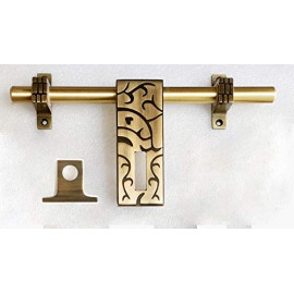 Brass Finish Door Kit (Antique Finish, 6-Pieces) 