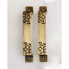 Brass Finish Door Kit (Antique Finish, 6-Pieces) 
