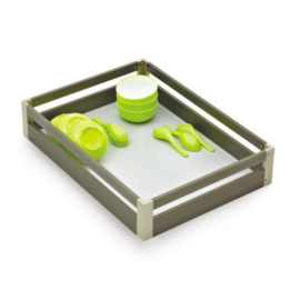 Aluminium Kitchen Basket Set – 6 Pcs with Cutlery & Thali