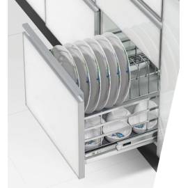 SS Luxury Kitchen Basket Dish and Plate 6 inches