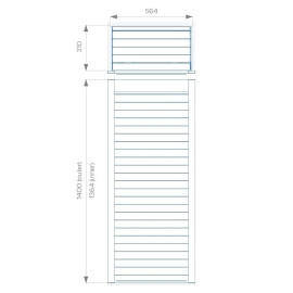 Kitchen PVC Rolling Shutter by Ozone OE-RS-M – 450MM-600MM