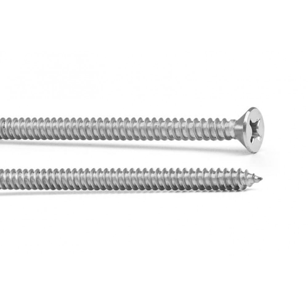 19X___ SS Screw All Type Head PH, CSK, PAN Size 