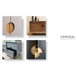 wooden Conceal Drawer Handel inside Size 40mm to 1..